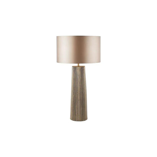 dar lighting Där Lighting Group, MYL4229-LYR1629 Myla Ceramic Table Lamp Bronze With Shade - dar lighting Där Lighting Group, MYL4229-LYR1629 Myla Ceramic Table Lamp Bronze With Shade
