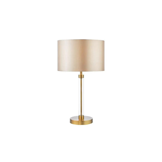 dar lighting Där Lighting Group, SYL4275-LYR1229 Sylvester Table Lamp Antique Brass and Glass With Shade - dar lighting Där Lighting Group, SYL4275-LYR1229 Sylvester Table Lamp Antique Brass and Glass With Shade