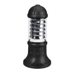 bollards Fumagalli Sauro 500mm E27 Bollard with Aluminium Louvre Black - bollards Fumagalli Sauro 500mm E27 Bollard with Aluminium Louvre Black