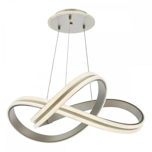 dar lighting Där Lighting Group, GAV8632 Gavino Pendant Brushed Silver LED - dar lighting Där Lighting Group, GAV8632 Gavino Pendant Brushed Silver LED