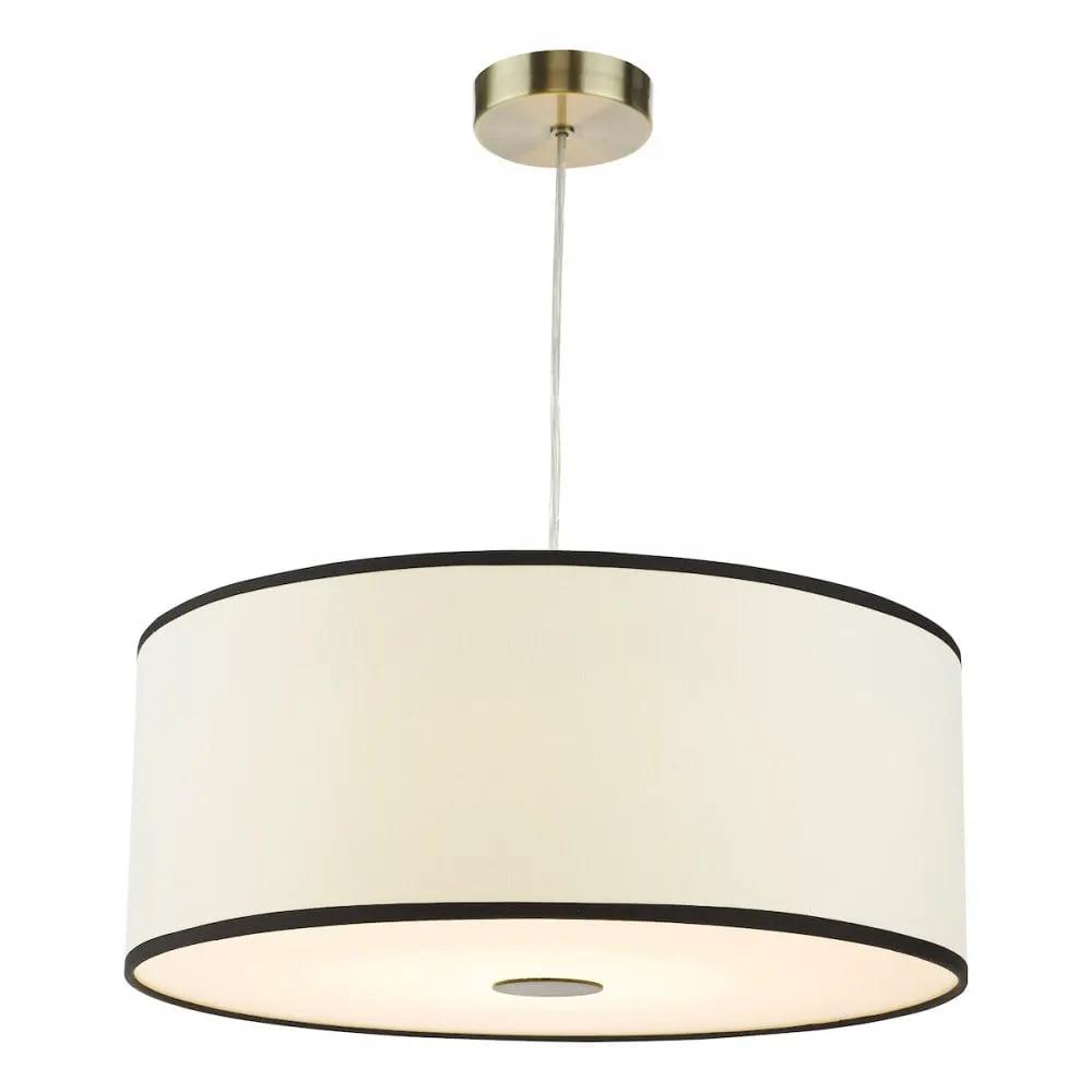 dar lighting Där Lighting Group, JEM6522 Jemima Easy Fit Pendant White and White Frosted Acrylic With Shade - dar lighting Där Lighting Group, JEM6522 Jemima Easy Fit Pendant White and White Frosted Acrylic With Shade