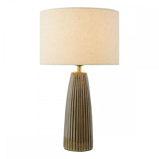 dar lighting Där Lighting Group, KAU4229 Kaulana Table Lamp Brown With Shade - dar lighting Där Lighting Group, KAU4229 Kaulana Table Lamp Brown With Shade