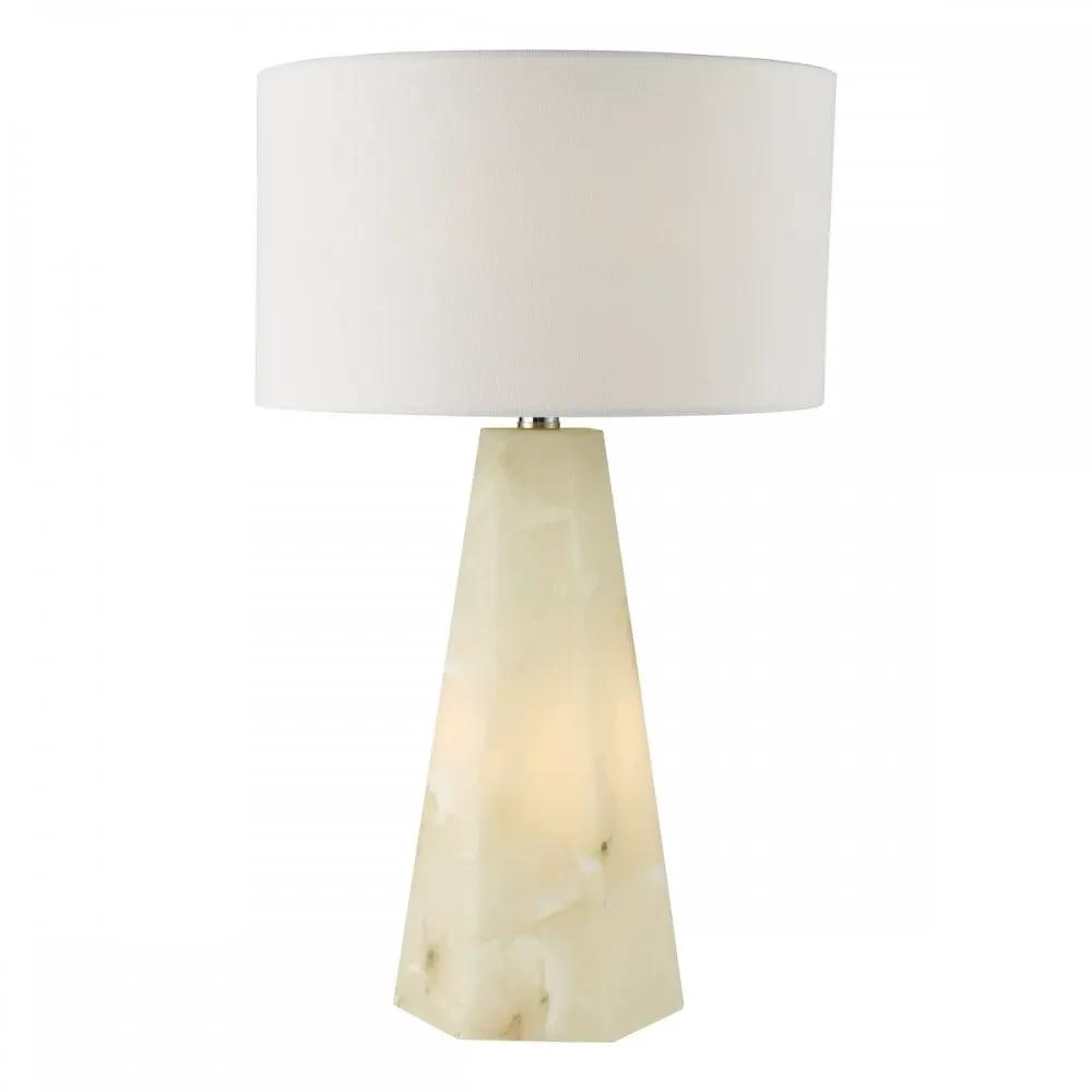 dar lighting Där Lighting Group, PAG4234-PYR142 Paget Table Lamp White With Shade - dar lighting Där Lighting Group, PAG4234-PYR142 Paget Table Lamp White With Shade