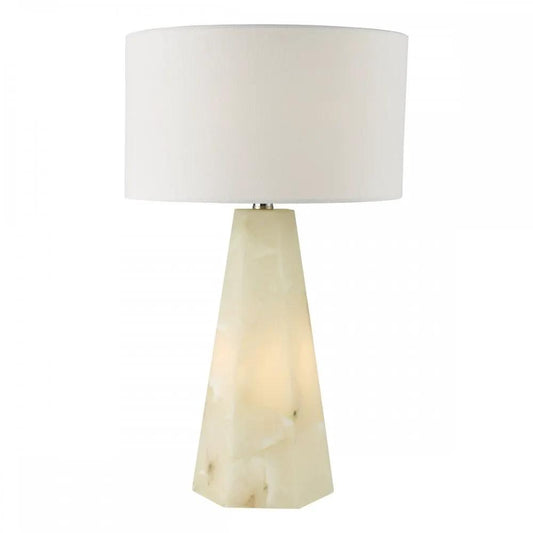 dar lighting Där Lighting Group, PAG4234-PYR142 Paget Table Lamp White With Shade - dar lighting Där Lighting Group, PAG4234-PYR142 Paget Table Lamp White With Shade