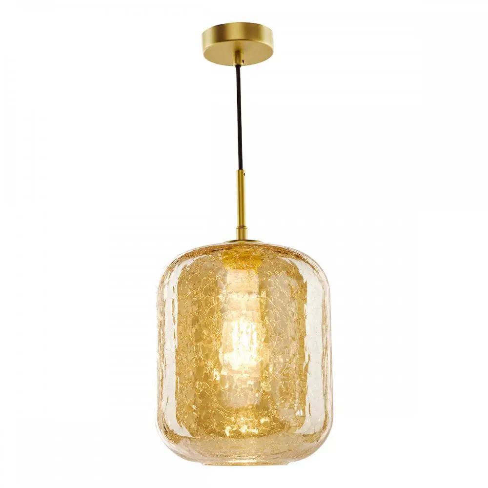 dar lighting Där Lighting Group, TAV0106 Tavia Pendant Satin Gold and Amber Glass - dar lighting Där Lighting Group, TAV0106 Tavia Pendant Satin Gold and Amber Glass