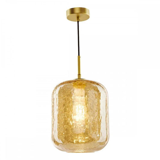 dar lighting Där Lighting Group, TAV0106 Tavia Pendant Satin Gold and Amber Glass - dar lighting Där Lighting Group, TAV0106 Tavia Pendant Satin Gold and Amber Glass