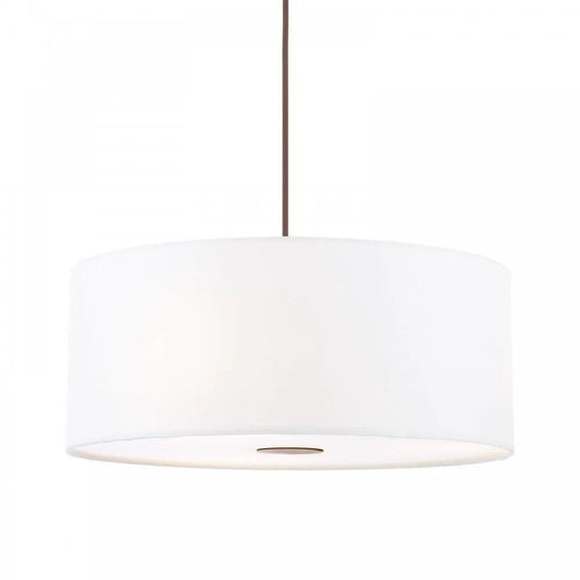 dar lighting Dar Lighting Group, ISL6515 Isla Easy Fit Pendant Ivory Shade 40cm - dar lighting Dar Lighting Group, ISL6515 Isla Easy Fit Pendant Ivory Shade 40cm