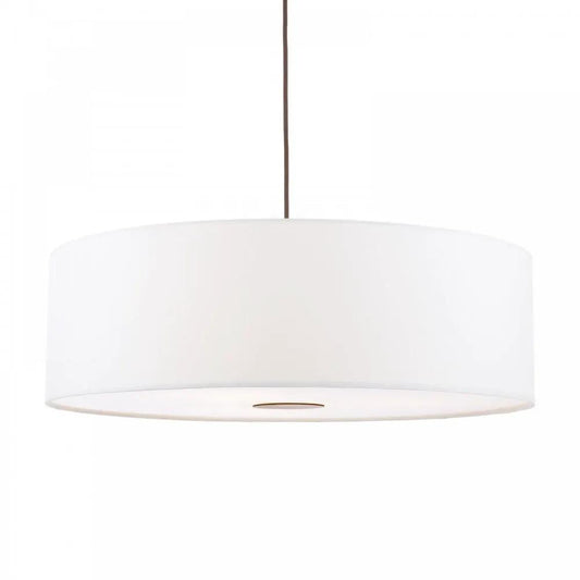 dar lighting Dar Lighting Group, ISL8615 Isla Easy Fit Pendant Ivory Shade 60cm - dar lighting Dar Lighting Group, ISL8615 Isla Easy Fit Pendant Ivory Shade 60cm