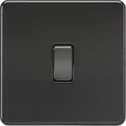 ml matt black 20A 1G DP Switch - Matt Black - ml matt black 20A 1G DP Switch - Matt Black
