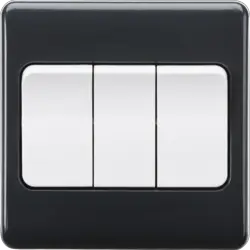 Part M Knightsbridge 10AX 3G 2-way Wide Rocker Switch [Part M Compliant] - Part M Knightsbridge 10AX 3G 2-way Wide Rocker Switch [Part M Compliant]