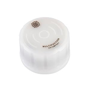 White multifunction rotary light switch knob for electrical lighting systems