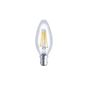 Integral OMNI FILAMENT CANDLE BULB B15 470LM 3.4W 2700K DIMMABLE 330 BEAM CLEAR FULL GLASS INTEGRAL - Integral OMNI FILAMENT CANDLE BULB B15 470LM 3.4W 2700K DIMMABLE 330 BEAM CLEAR FULL GLASS INTEGRAL