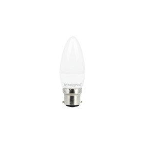 Integral CANDLE BULB B22 250LM 3.4W 2700K NON-DIMM 260 BEAM FROSTED INTEGRAL - Integral CANDLE BULB B22 250LM 3.4W 2700K NON-DIMM 260 BEAM FROSTED INTEGRAL