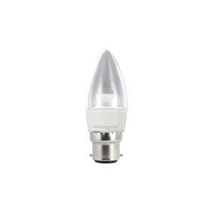Integral CANDLE BULB B22 250LM 3.4W 2700K NON-DIMM 240 BEAM CLEAR INTEGRAL - Integral CANDLE BULB B22 250LM 3.4W 2700K NON-DIMM 240 BEAM CLEAR INTEGRAL