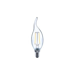 Integral OMNI FILAMENT CANDLE BULB FLAME TIP E14 250LM 2W 2700K NON-DIMM 320 BEAM CLEAR FULL GLASS INTEGRAL - Integral OMNI FILAMENT CANDLE BULB FLAME TIP E14 250LM 2W 2700K NON-DIMM 320 BEAM CLEAR FULL GLASS INTEGRAL