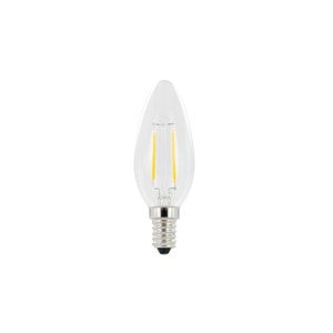 Integral OMNI FILAMENT CANDLE BULB E14 250LM 1.8W 2700K NON-DIMM 330 BEAM CLEAR FULL GLASS INTEGRAL - Integral OMNI FILAMENT CANDLE BULB E14 250LM 1.8W 2700K NON-DIMM 330 BEAM CLEAR FULL GLASS INTEGRAL