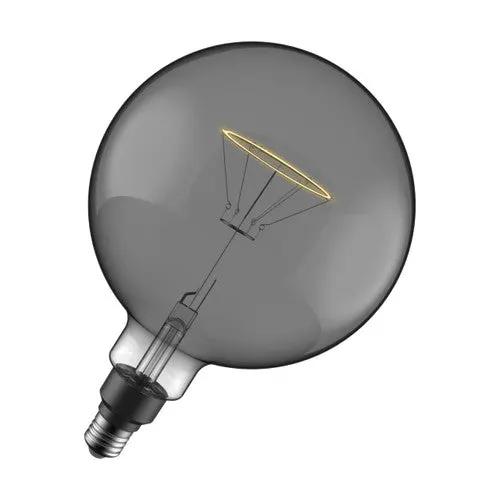 Crompton Lamps LED LED Eclipse Globe G200 Smoke Non-Dimmable 4.5W 1800K ES-E27 - Crompton Lamps LED LED Eclipse Globe G200 Smoke Non-Dimmable 4.5W 1800K ES-E27