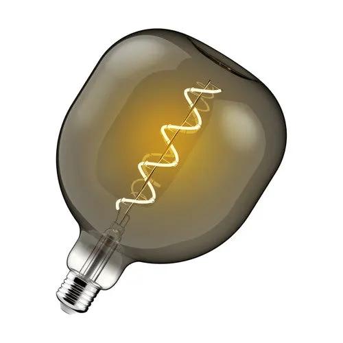 Crompton Lamps LED LED Helix 150mm Smoke Non-Dimmable 4.5W 1800K ES-E27 - Crompton Lamps LED LED Helix 150mm Smoke Non-Dimmable 4.5W 1800K ES-E27