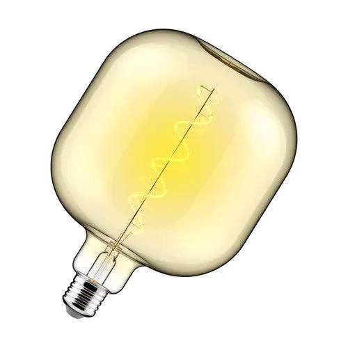 Crompton Lamps LED LED Helix 150mm Golden Non-Dimmable 4.5W 1800K ES-E27 - Crompton Lamps LED LED Helix 150mm Golden Non-Dimmable 4.5W 1800K ES-E27