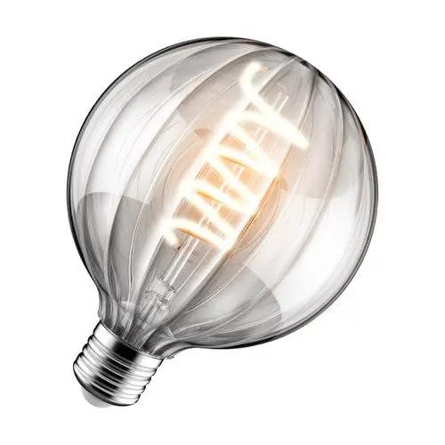 Crompton Lamps LED LED Solis Globe G95 Clear Non-Dimmable 3.5W 1800K ES-E27 - Crompton Lamps LED LED Solis Globe G95 Clear Non-Dimmable 3.5W 1800K ES-E27