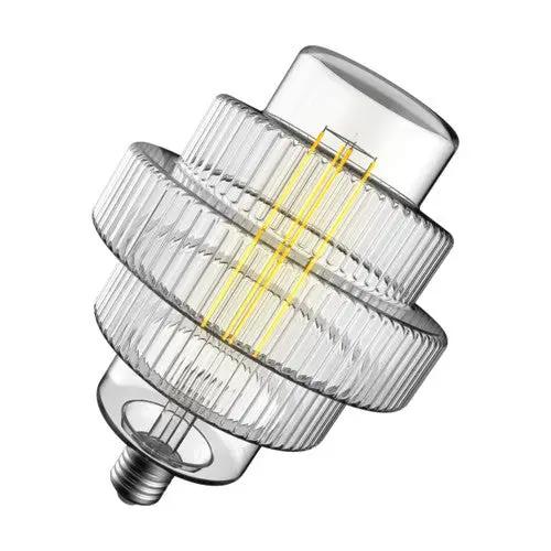 Crompton Lamps LED LED Deco Gear 160mm Clear Non-Dimmable 4.9W 1800K ES-E27 - Crompton Lamps LED LED Deco Gear 160mm Clear Non-Dimmable 4.9W 1800K ES-E27
