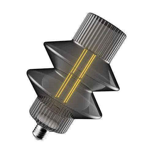Crompton Lamps LED LED Deco Lantern 150mm Smoke Non-Dimmable 4.5W 1800K ES-E27 - Crompton Lamps LED LED Deco Lantern 150mm Smoke Non-Dimmable 4.5W 1800K ES-E27
