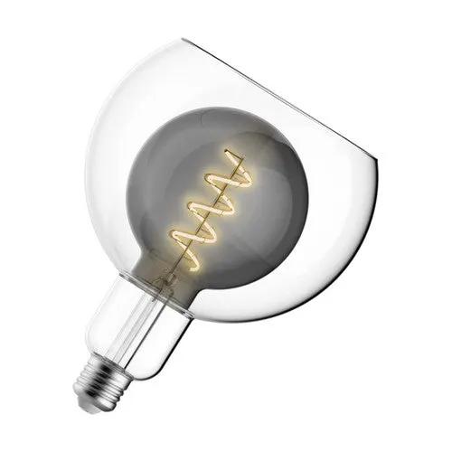 Crompton Lamps LED LED Nucleus Globe G125 Smoke Non-Dimmable 4.5W 1800K ES-E27 - Crompton Lamps LED LED Nucleus Globe G125 Smoke Non-Dimmable 4.5W 1800K ES-E27