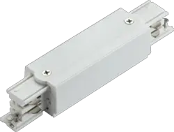 ml track light K-LINE 230V 3-Circuit Track In Line Connector - White - ml track light K-LINE 230V 3-Circuit Track In Line Connector - White