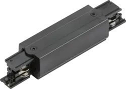 ml track light K-LINE 230V 3-Circuit Track In Line Connector - Black - ml track light K-LINE 230V 3-Circuit Track In Line Connector - Black