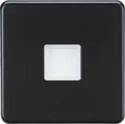 ml matt black Screwless 230V LED Plinth Light - Matt Black - ml matt black Screwless 230V LED Plinth Light - Matt Black