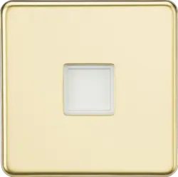 ML Polished Brass Screwless 230V LED Plinth Light - Polished Brass - ML Polished Brass Screwless 230V LED Plinth Light - Polished Brass