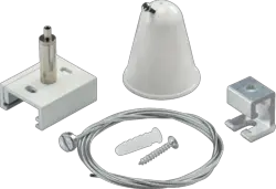 ml track light K-LINE 3-Circuit Track Suspension Kit - White - ml track light K-LINE 3-Circuit Track Suspension Kit - White