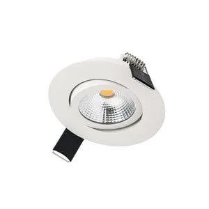 Integral Downlights ULTRA SLIM TILTABLE DOWNLIGHT 65MM CUTOUT 6.5W 650LM 100LM/W 3000K 36 BEAM DIMMABLE WHITE INTEGRAL - LED Downlights Integral Downlights ULTRA SLIM TILTABLE DOWNLIGHT 65MM CUTOUT 6.5W 650LM 100LM/W 3000K 36 BEAM DIMMABLE WHITE INTEGRAL LED Downlights