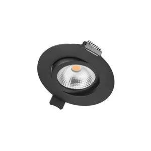 Integral Downlights ULTRA SLIM TILTABLE DOWNLIGHT 65MM CUTOUT 6.5W 650LM 100LM/W 3000K 36 BEAM DIMMABLE BLACK INTEGRAL - LED Downlights Integral Downlights ULTRA SLIM TILTABLE DOWNLIGHT 65MM CUTOUT 6.5W 650LM 100LM/W 3000K 36 BEAM DIMMABLE BLACK INTEGRAL LED Downlights