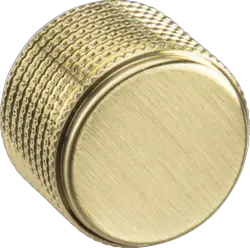 Brushed Chrome ML Decorative Solid Metal Dimmer Cap - Brushed Brass - Electrical Brushed Chrome ML Decorative Solid Metal Dimmer Cap - Brushed Brass Electrical