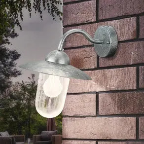 Milton Outside Wall Light Galvanised