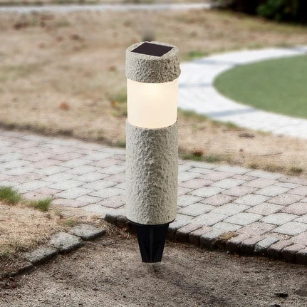 Mino LED ground spike light, grey, IP44