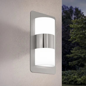 Cistierna outdoor wall lamp in stainless steel