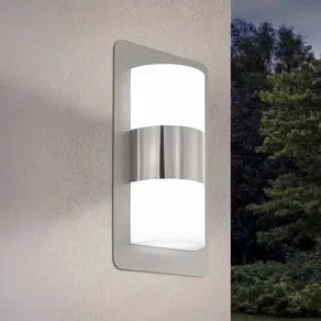 Cistierna outdoor wall lamp in stainless steel