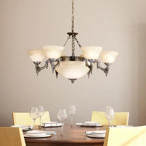 Marilla pendant light, 9-bulb