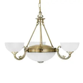 Savy hanging light with five bulbs