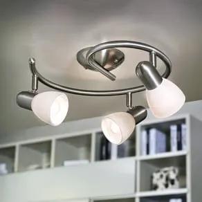 Striking ceiling light Dake, 3-bulb