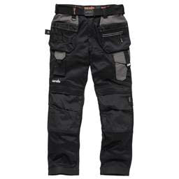 workwear Scruffs 32W 32L Pro Flex Holster Trousers Black - Workwear workwear Scruffs 32W 32L Pro Flex Holster Trousers Black Workwear