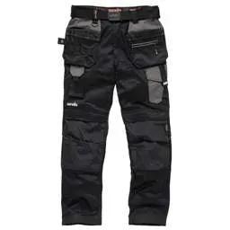 workwear Scruffs 34W 30L Pro Flex Holster Trousers Black - Workwear workwear Scruffs 34W 30L Pro Flex Holster Trousers Black Workwear