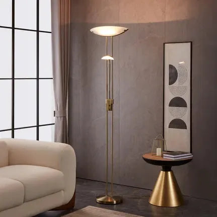 Baya floor lamp burnished