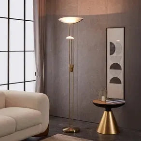 Baya floor lamp burnished