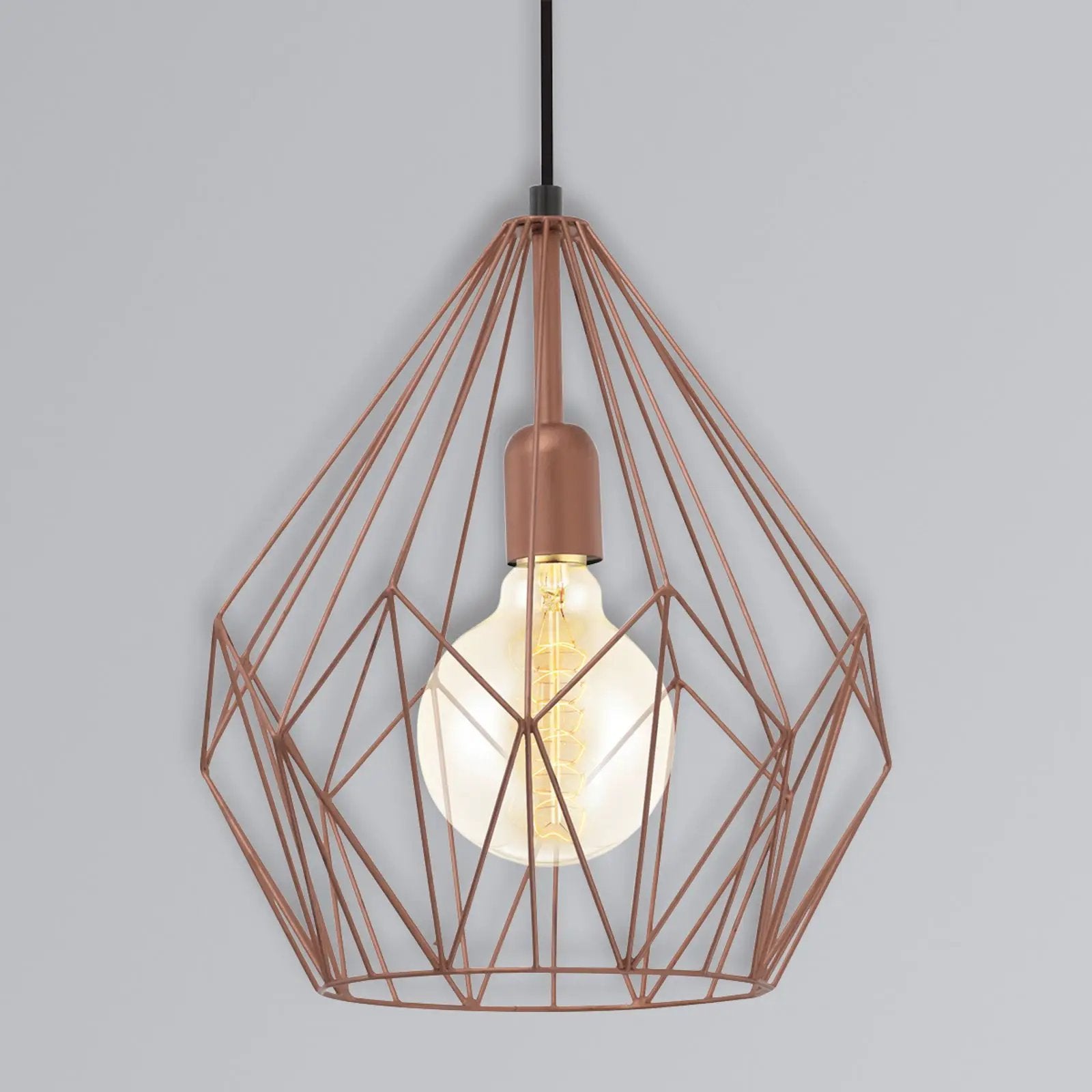 Carlton pendant light in vintage, copper Ø 31 cm