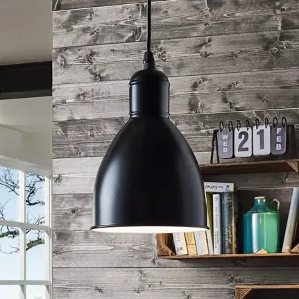 Pendant light Priddy 1, one-bulb, black