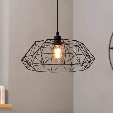 Carlton 2 pendant light, black Ø 45.5 cm