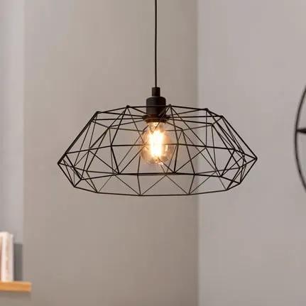 Carlton 2 pendant light, black Ø 45.5 cm
